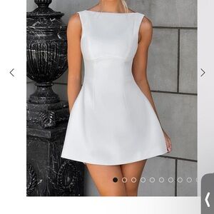 Alana mini dress - ivory